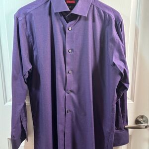 Kenneth Cole Purple Dress Shirt